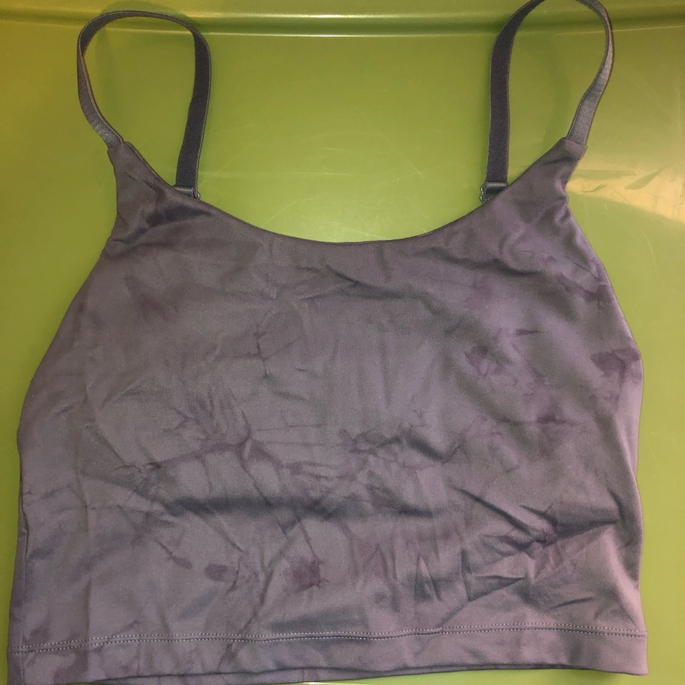 Alphalete Force Crop Cyclone Blue Medium